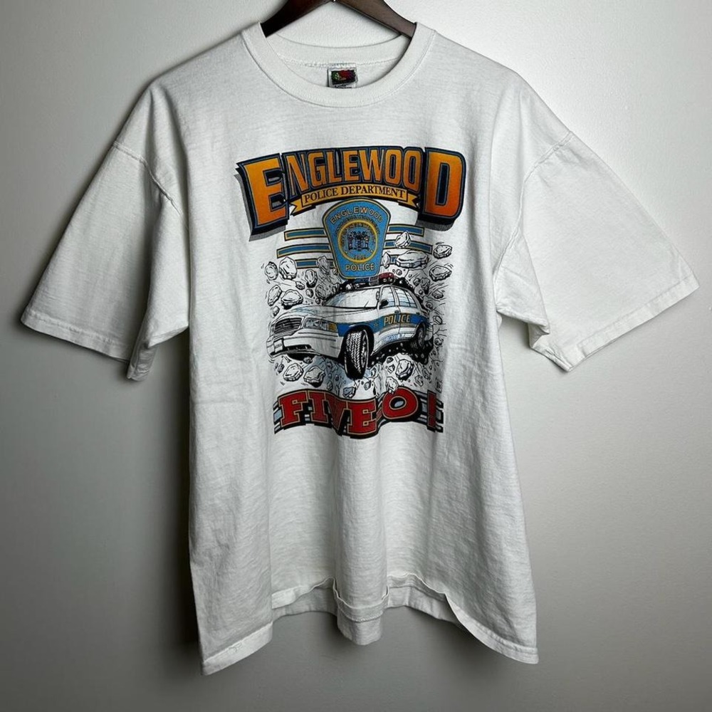 Vintage Englewood Police Department Tee